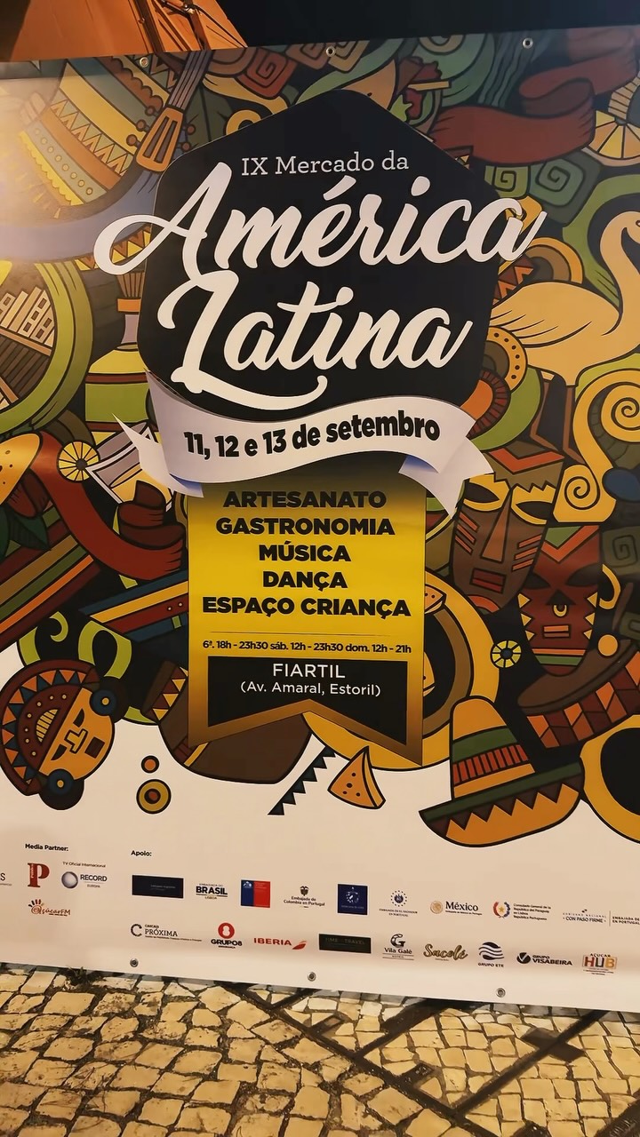 🌎✨ Que grande celebração da América Latina em Portugal! 🇵🇹

O Fiartil, no Estoril, recebeu a 9.ª edição do Mercado da América Latina, num ambiente cheio de cultura, sabores, música, talento e muita energia! 🎶🌎

Com a presença e representação de Embaixadores de vários países latino-americanos e mais de 100 empreendedores, este evento voltou a mostrar a força da nossa comunidade e a importância de criar pontes entre a América Latina e Portugal. 🤝❤️

Mais do que um mercado, um verdadeiro encontro de culturas, pessoas e oportunidades! 🙌✨

#MercadoDaAmericaLatina #AmericaLatina #Portugal #culturalatina