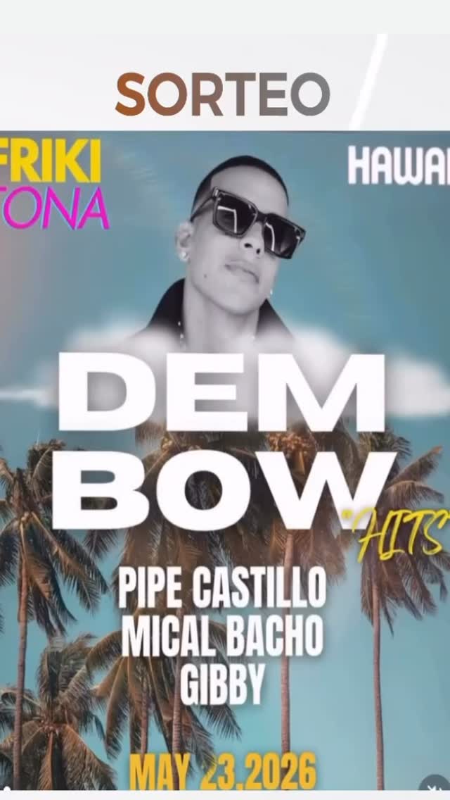 🎉✨ ¡YA TENEMOS GANADORES! ✨🎉

Gracias a todos por participar en el sorteo de entradas 🤘🔥

El apoyo fue increíble 🙌💛 y estamos súper felices con la participación de todos.

🥁 Y ahora sí… las ganadoras son:

🏆 @pielmoreena_ 🎉
🏆 @genebop 🎉

¡Felicidades! 🥳🎉 Nos pondremos en contacto por mensaje privado para entregar las entradas.

🙏 Gracias al patrocinio de @frikitona.pt 🐝
Y atentos… porque se vienen más sorpresas 😏🔥

##VemComAGente #Dembow #Sorteo