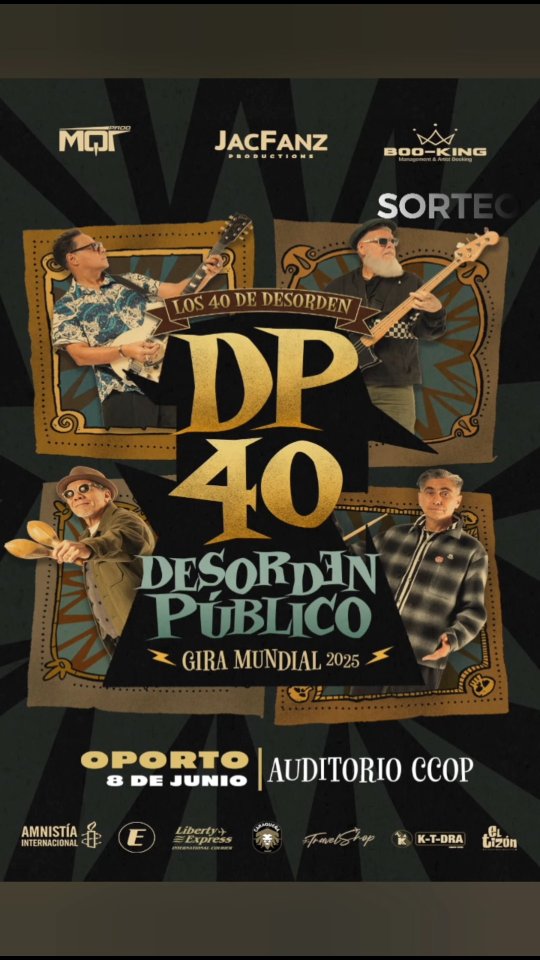 🎉 ¡SORTEO! 🎉
✨ Concierto de DESORDEN PUBLICO @desordenpublico en @auditorio_ccop ✨

📍 Auditorio 
📅  8 de Junio

💃 ¡Ya tenemos ganadora! 🎶
🥳 🌺 @vanemontillaf 🏆

👏 ¡Felicidades! Disfrutarás de una noche inolvidable junto a los increíbles  @desordenpublico ✨🎤

💡 A todos los participantes, gracias por ser parte de esta experiencia.

📲 Sigue atento a nuestras redes…
¡Se vienen más SORPRESAS! 🎁🎊

📅 Nos vemos el 8/06 en #Auditorio CCOP

🙏 Gracias a nuestros aliados:

@mosquitorumbero
@jacfanz_productions

📣 Hashtags:
#Acucar_fm #RadioLatina #Venezuela #mosquitorumbero #KarinaLaVoz
#LatinosEnPortugal #SonríeSomosPuraVida
#LatinosPorElMundo #actualidad