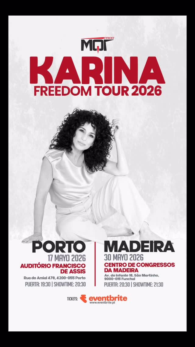 🎉✨ ¡YA TENEMOS GANADORES! ✨🎉

Gracias a todos por participar en el sorteo de dos entradas para los conciertos de Madeira e Porto de nuestra queridísima @karinalavoz 🤘🔥

El apoyo fue increíble y estamos súper felices con vuestra participación 🙌💛

Y ahora sí…
🥁🥁 LAS GANADORAS SON:

🏆 Entrada – PORTO/MADEIRA 

👉  @beatrizmonti8 🎉
👉 @ruthadefreitas7 🎉

¡Felicidades! 🎉🥳 Nos pondremos en contacto por mensaje privado para que reciban sus entradas.

Gracias al patrocinio de:
🐝 @mosquitorumbero 

Y atentos… porque se vienen más sorpresas 😏🔥
¡Nos vemos en el concierto! 🎸💥

#MusicaEnVivo #EntradasGratis #KarinalaVoz  #VemComAGente #venezuela
